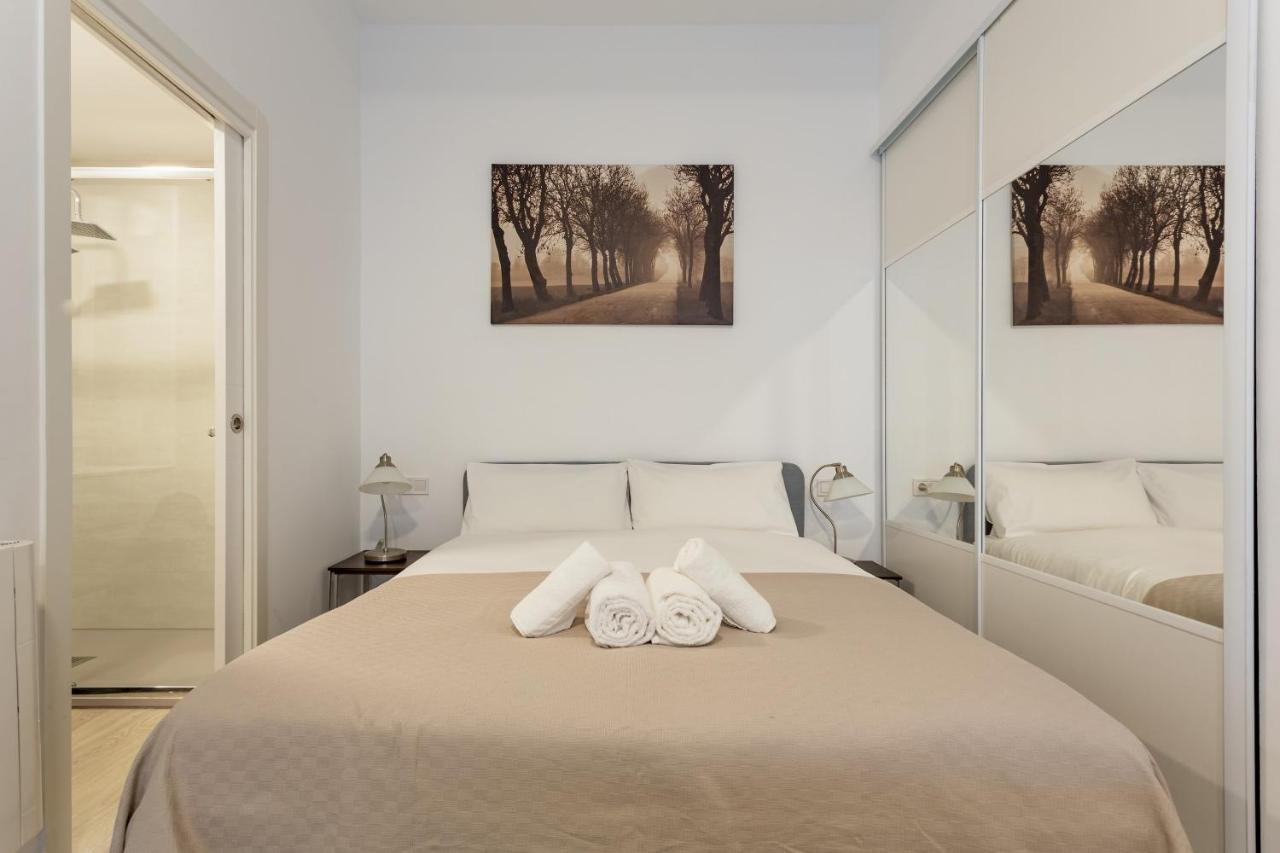 1 Bedroom 1 Bathroom Furnished - Av De America - Studio - Mintystay Madrid Eksteriør billede